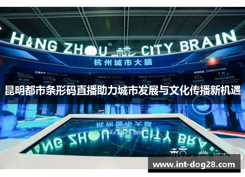 昆明都市条形码直播助力城市发展与文化传播新机遇